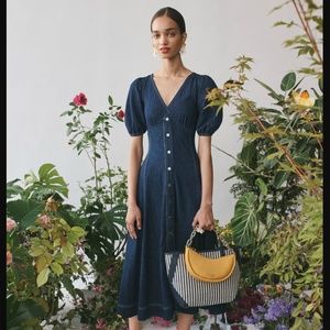 Kate Spade New York Women's Denim Button-Front Dress - Denim